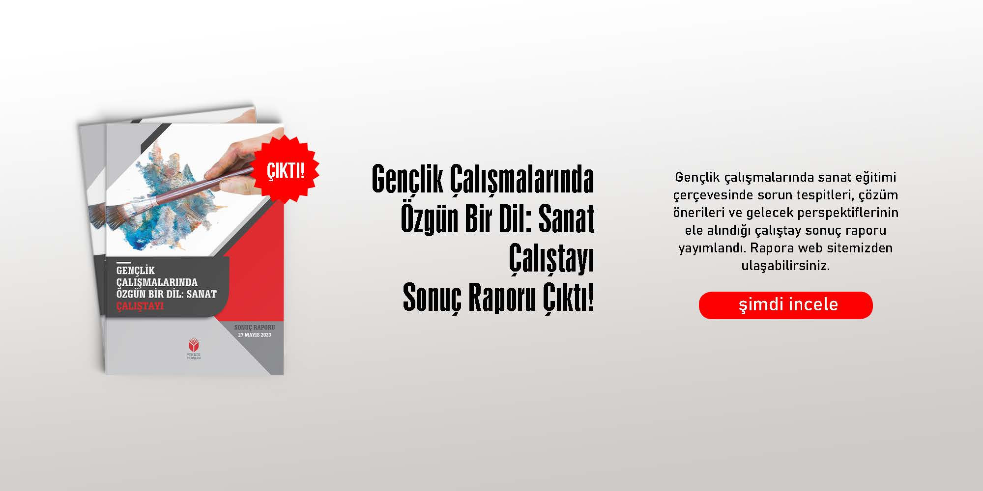 Gençlik Çalışmalarında Özgün Bir Dil: Sanat Çalıştayı Sonuç Raporu