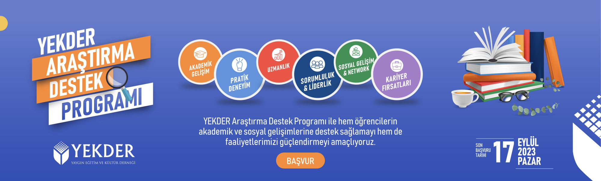 YEKDER Araştırma Destek Programı Başvuruları Başladı!