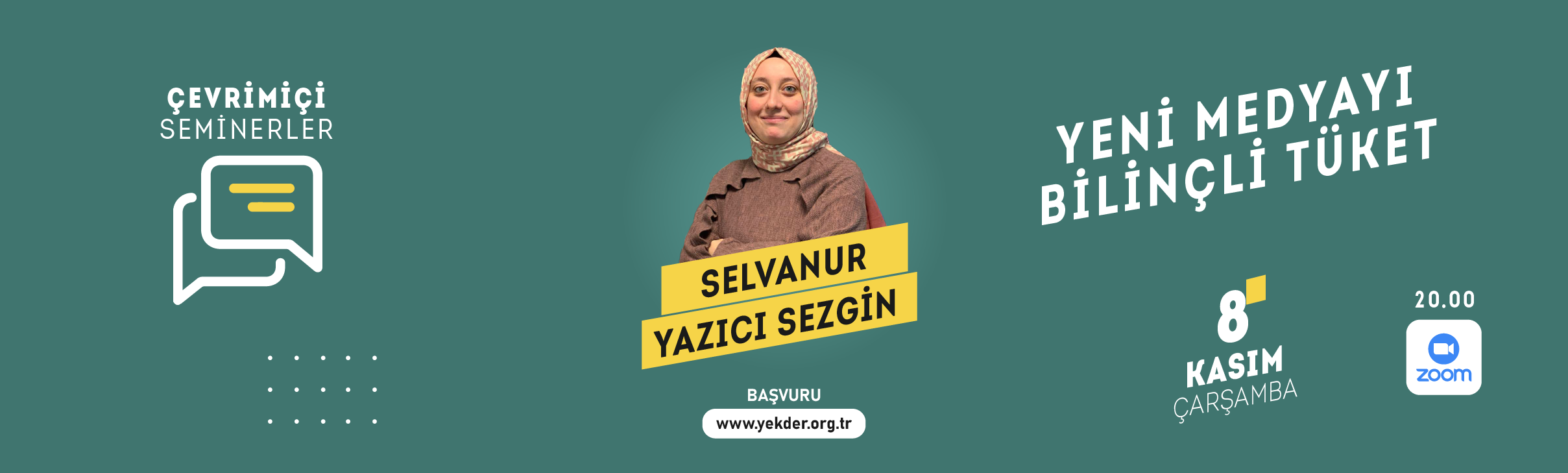 Çevrimiçi Seminerler: "Yeni Medyayı Bilinçli Tüket"