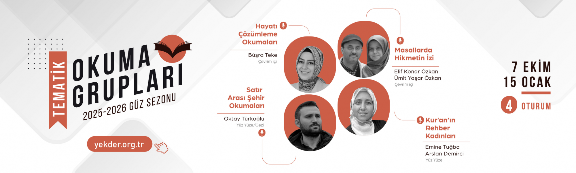 Tematik Okuma Grupları Güz 2025