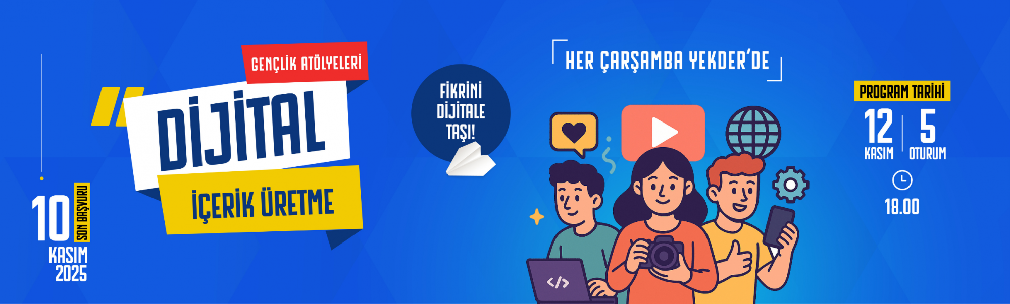 Dijital İçerik Üretme Atölyesi