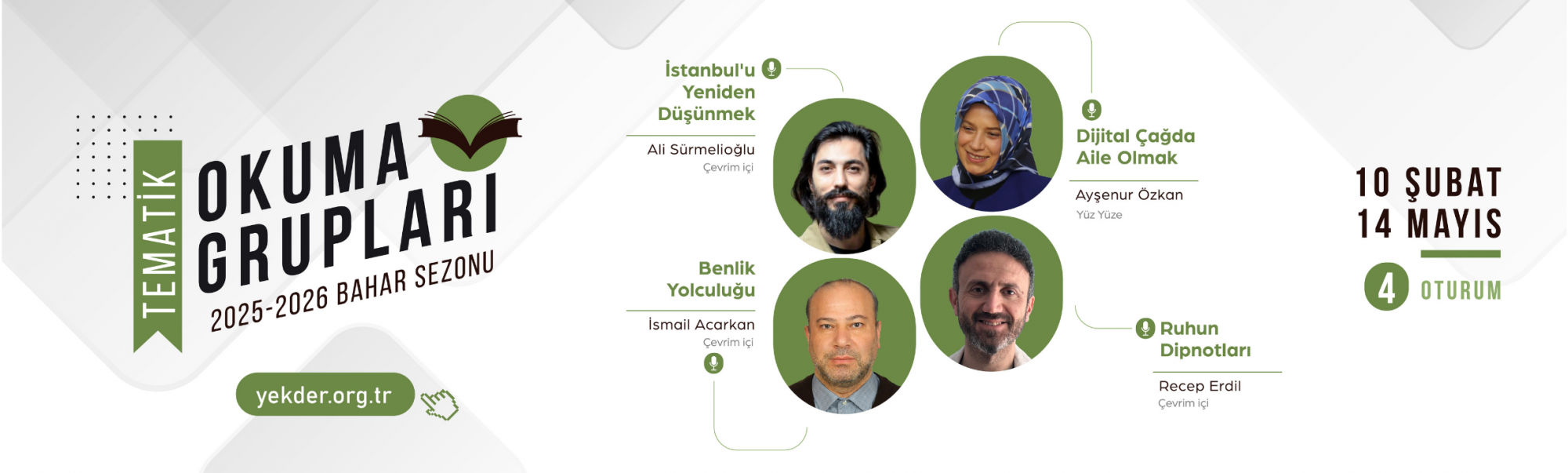 Tematik Okuma Grupları 2025-2026 Bahar