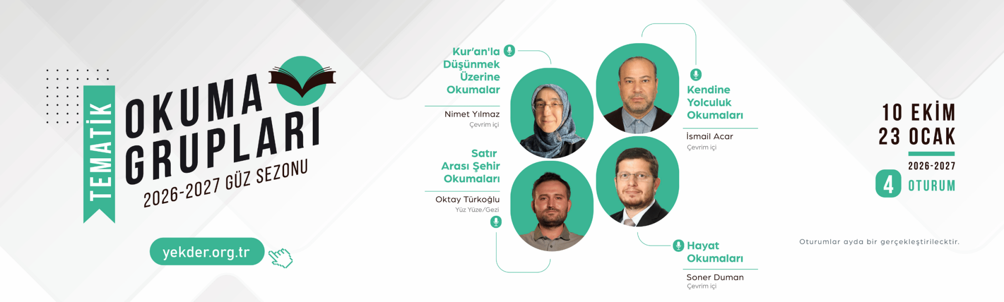 Tematik Okuma Grupları Güz 2026